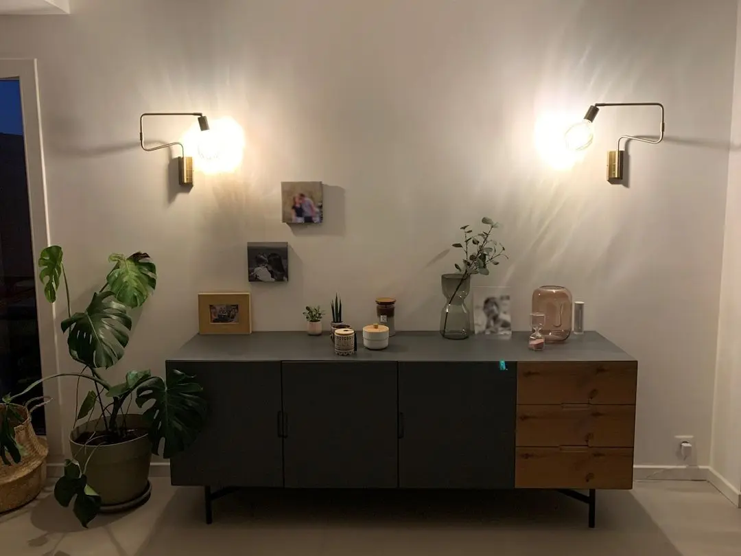 Buffet gris antraciete et bois sur mesure à Marseille 13e